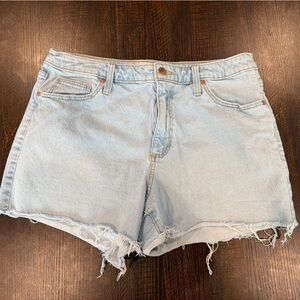 Universal Thread Light Blue Distressed Jean Shorts